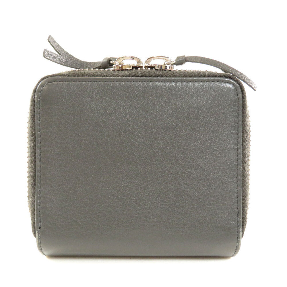 Balenciaga bi fold leather Wallet motif